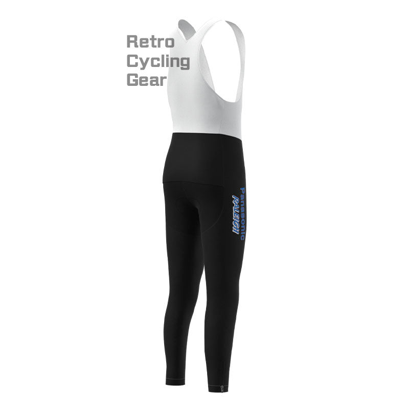 Raleigh Blue-Black Retro Cycling Pants