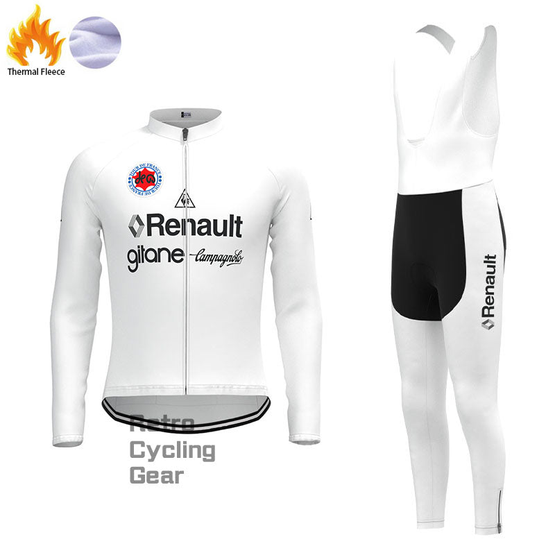 Renault Fleece Retro Cycling Kits