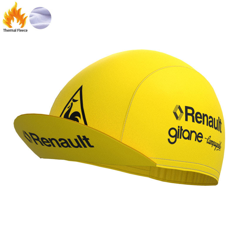 Renault Yellow Retro Cycling Cap