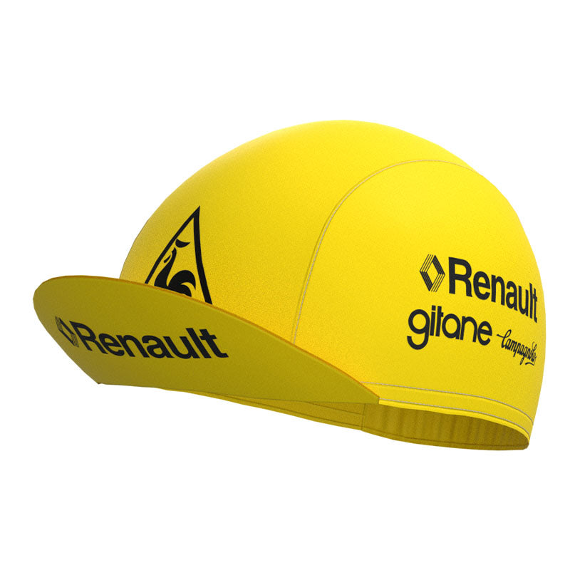 Renault Yellow Retro Cycling Cap