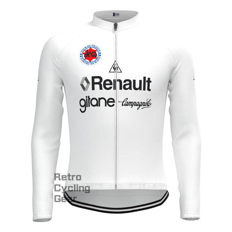 Renault Retro Langarm-Fahrradset