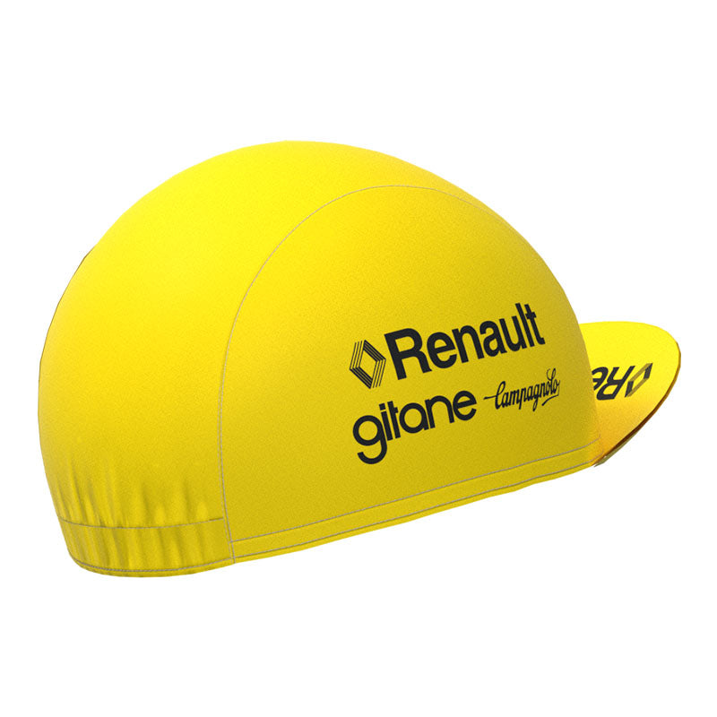 Renault Yellow Retro Cycling Cap