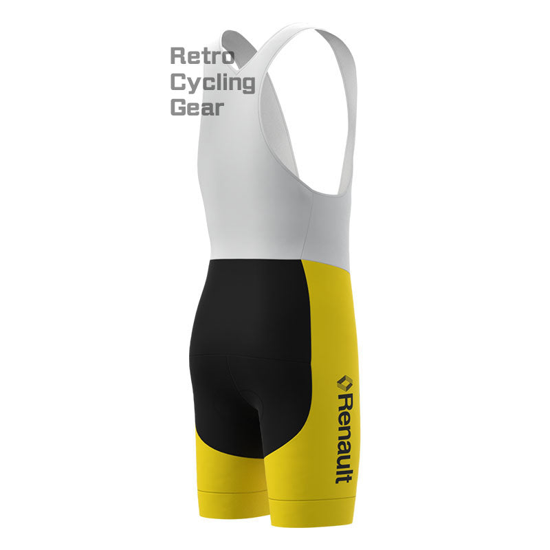 Renault Yellow Retro Short Sleeve Cycling Kit