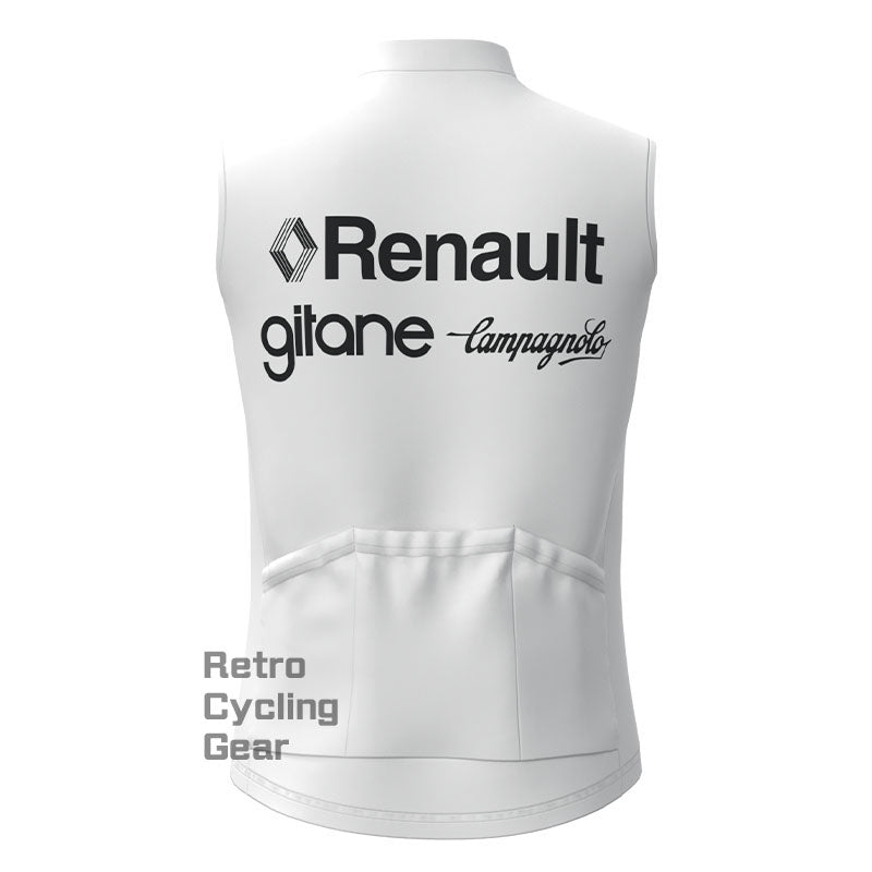 Renault Fleece Retro Cycling Vest