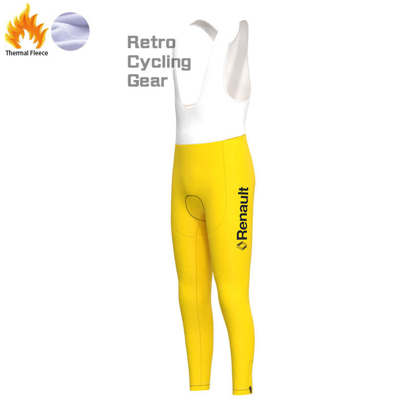 Renault Stripe Fleece Retro Cycling Kits