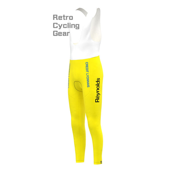 Reynolds Yellow Retro Cycling Pants
