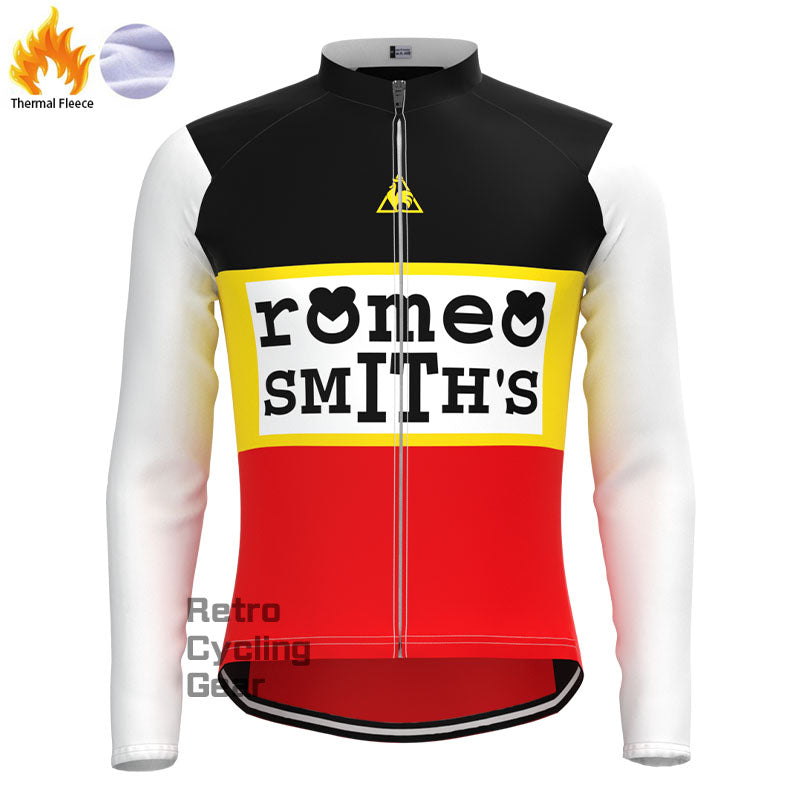 Romeo Fleece Retro Long Sleeves Jerseys