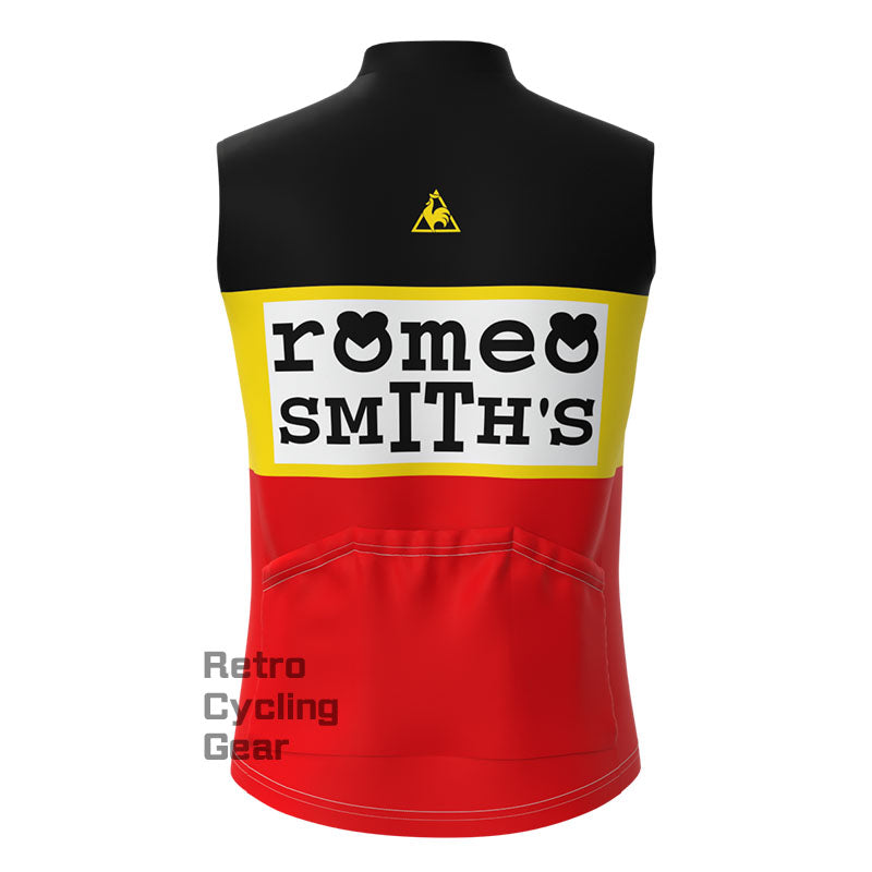 Romeo Fleece Retro Cycling Vest