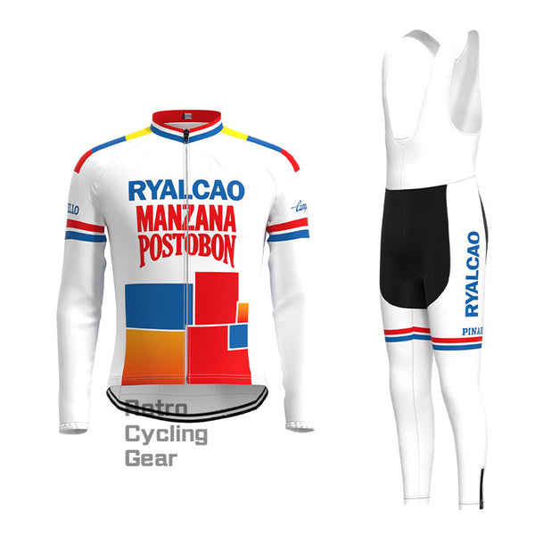 Ryalcao Retro Long Sleeve Cycling Kit