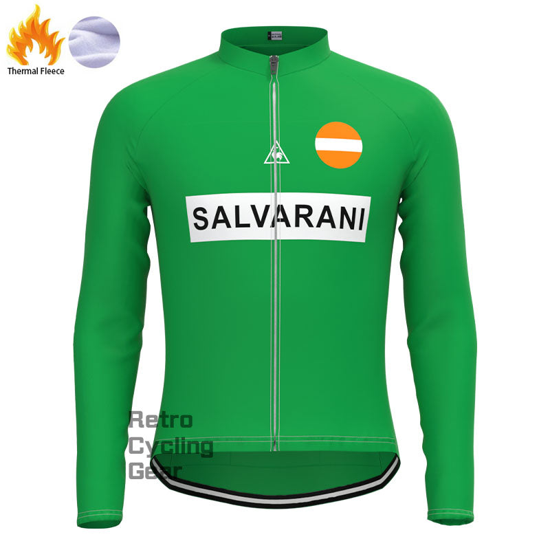 SALVARANI Fleece Retro Cycling Kits