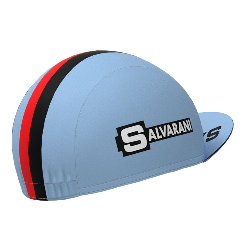 SALVARANI Blue Retro Cycling Cap