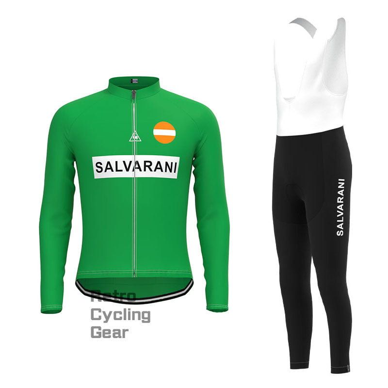 SALVARANI Retro Long Sleeve Cycling Kit