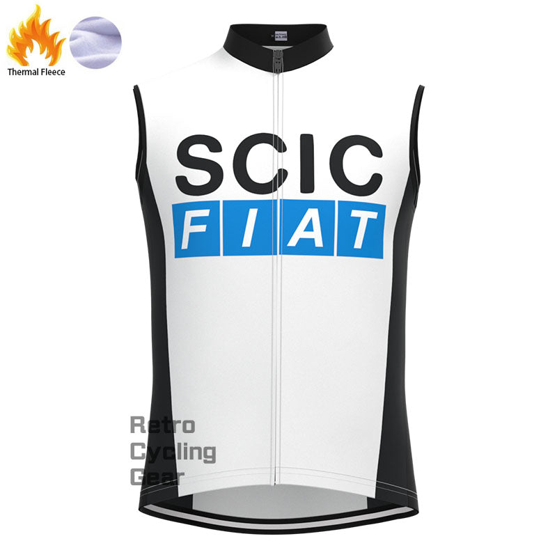 SCIC Fleece Retro Cycling Vest