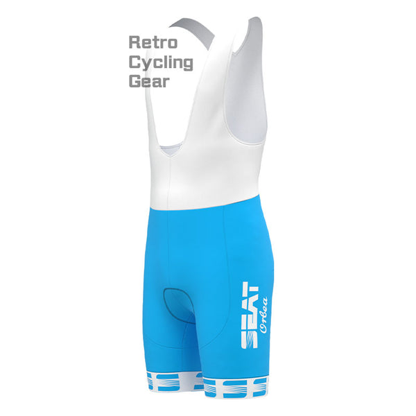 SEAT Blue Retro Cycling Shorts