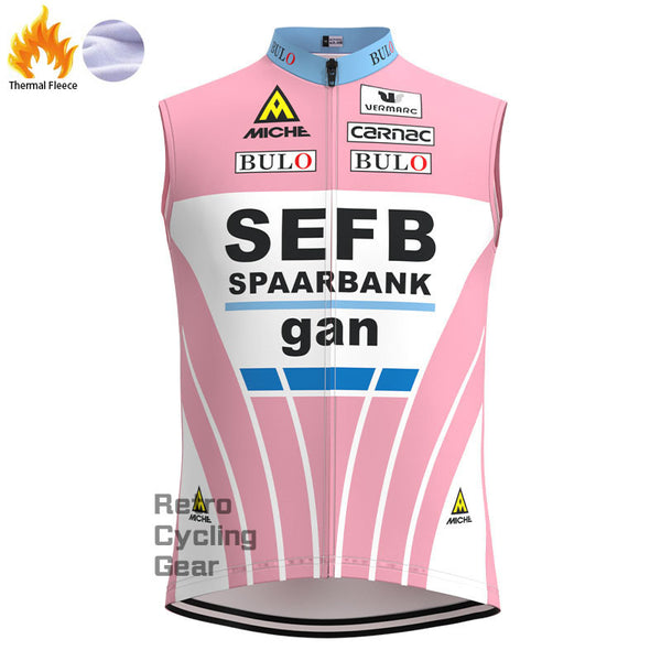 SEFB Fleece Retro Cycling Vest