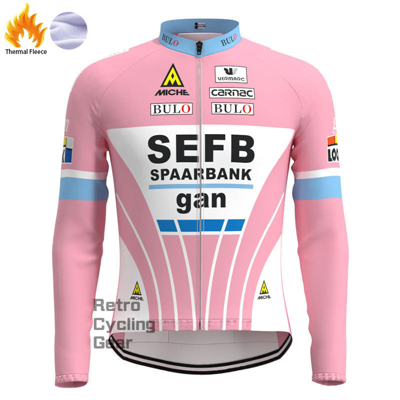 SEFB Fleece Retro Long Sleeves Jerseys