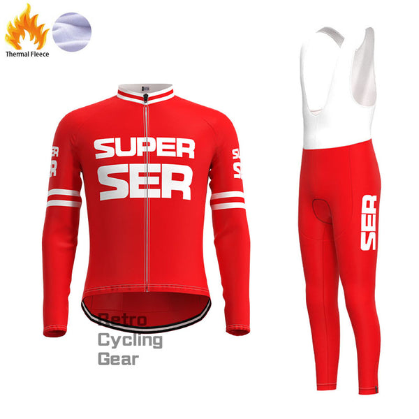 SER Fleece Retro Cycling Kits