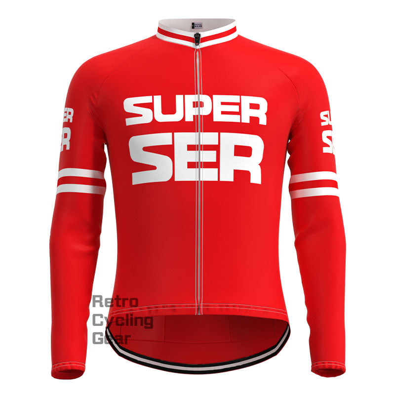 SER Retro Long Sleeve Cycling Kit