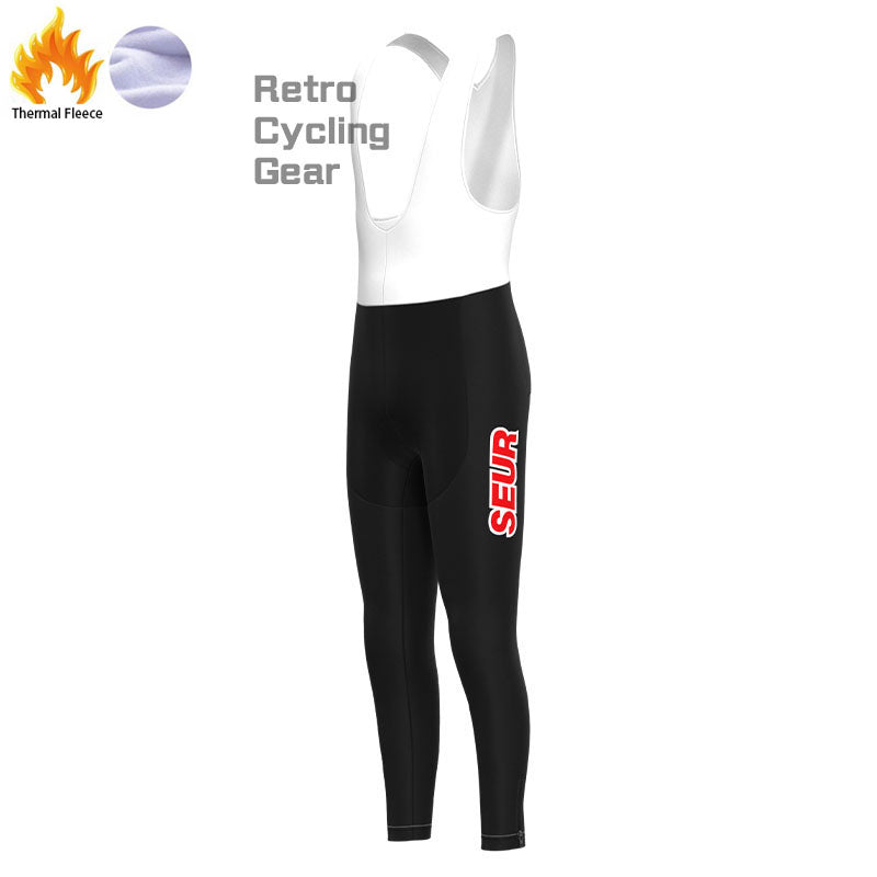 SEUR Fleece-Retro-Radsport-Sets