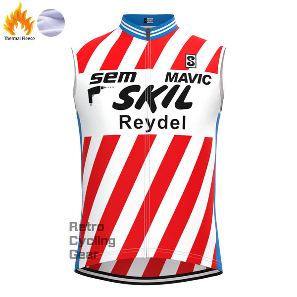 SKIL Fleece Retro Cycling Vest