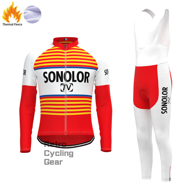 SONOLOR Fleece Retro-Radsport-Sets