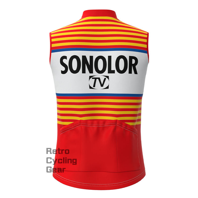 SONOLOR Fleece Retro Cycling Vest