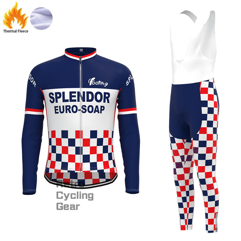 SPLENDOR Speckle Fleece Retro-Radsport-Sets