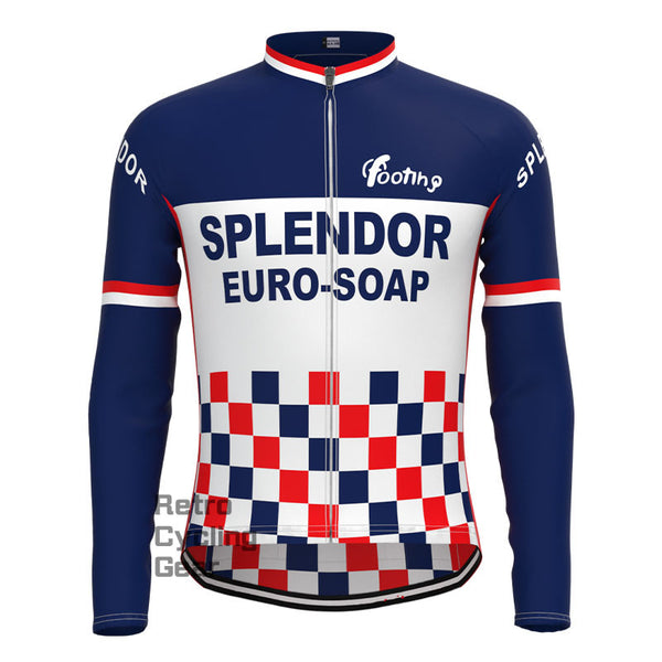 SPLENDOR Speckle Retro Long Sleeves Jersey