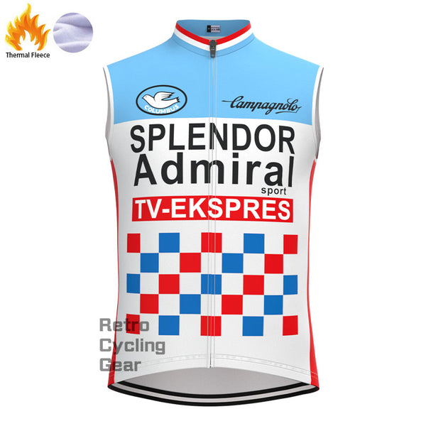 SPLENDOR Fleece Retro Cycling Vest