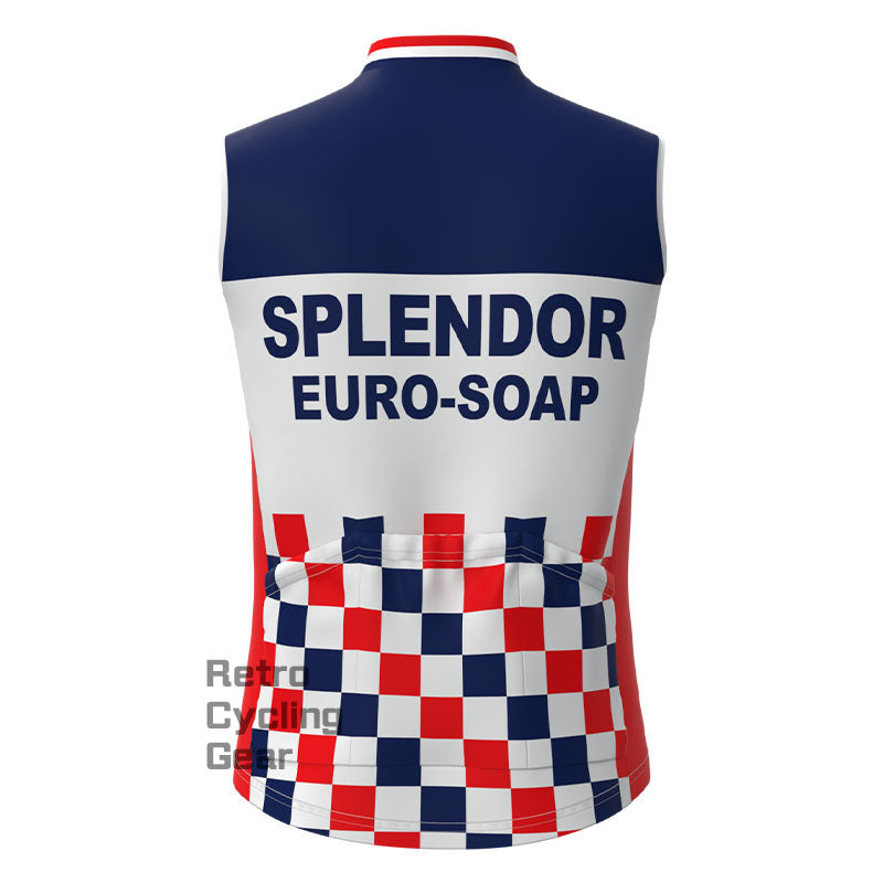 SPLENDOR Speckle Fleece Retro Cycling Vest