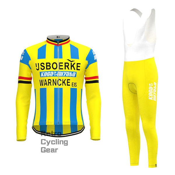 Sboerke Retro Long Sleeve Cycling Kit