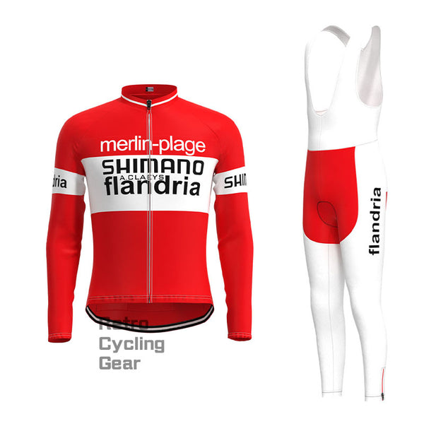 Shimano Retro Long Sleeve Cycling Kit