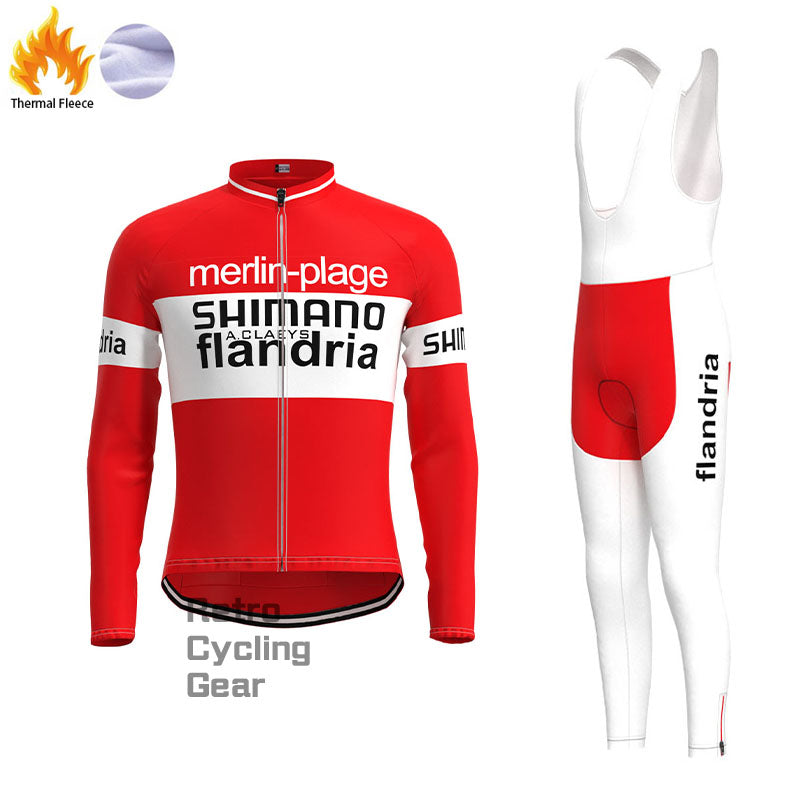 Shimano Fleece Retro Cycling Kits