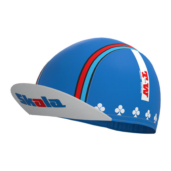 Skala Blue Retro Cycling Cap
