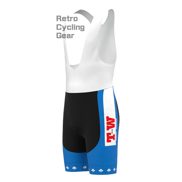 Skala Blue Retro Cycling Shorts