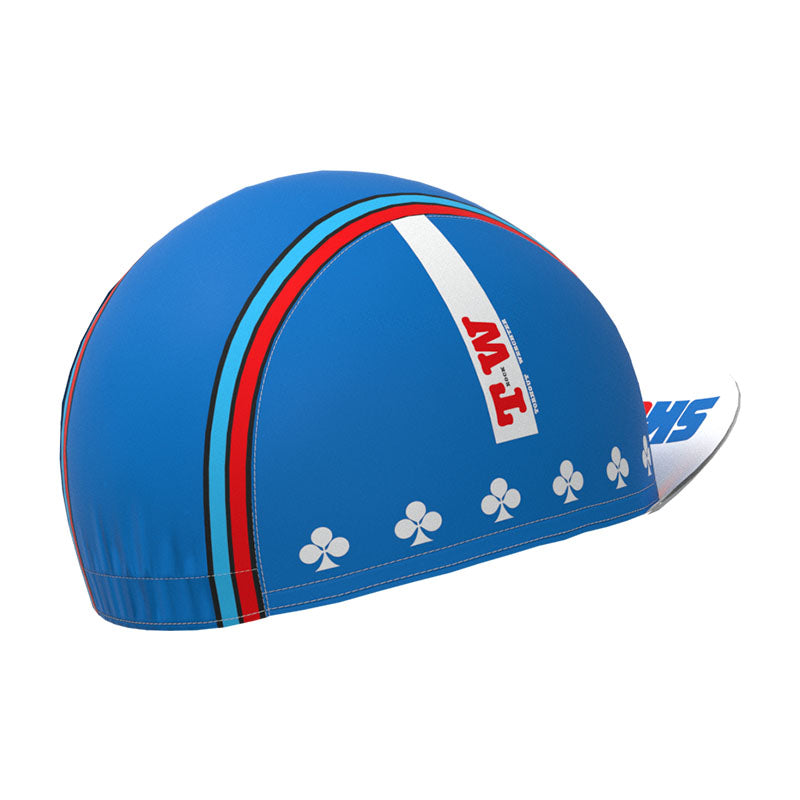 Skala Blue Retro Cycling Cap