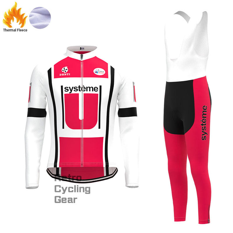 Systeme Fleece Retro-Radsport-Sets