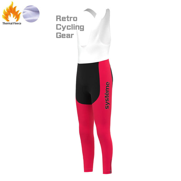 Systeme Fleece Retro Cycling Pants