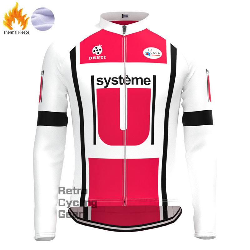 Systeme Fleece Retro Long Sleeves Jerseys