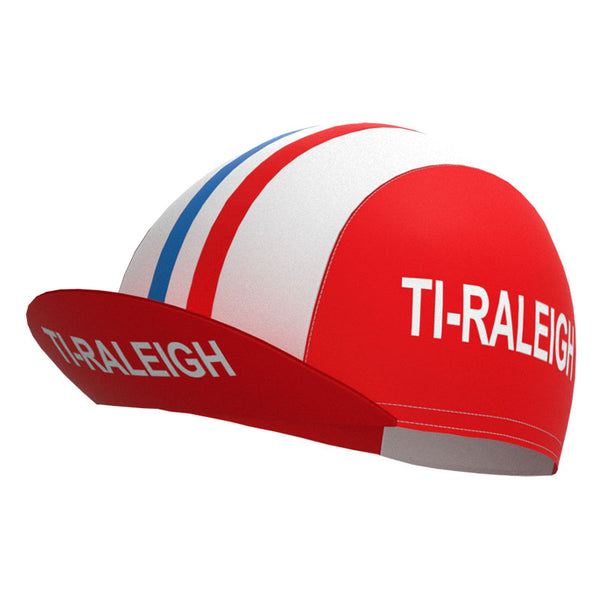 TI-Raleigh Red-Blue Retro Cycling Cap