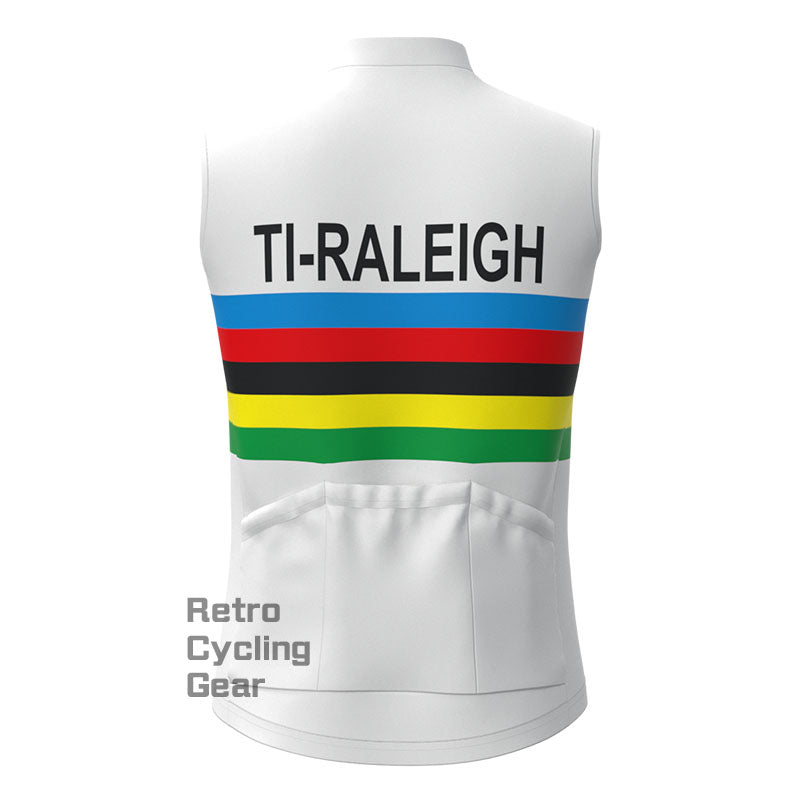 TI-Raleigh Fleece Retro Cycling Vest