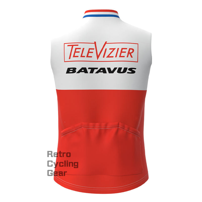 Televizier Fleece Retro Cycling Vest