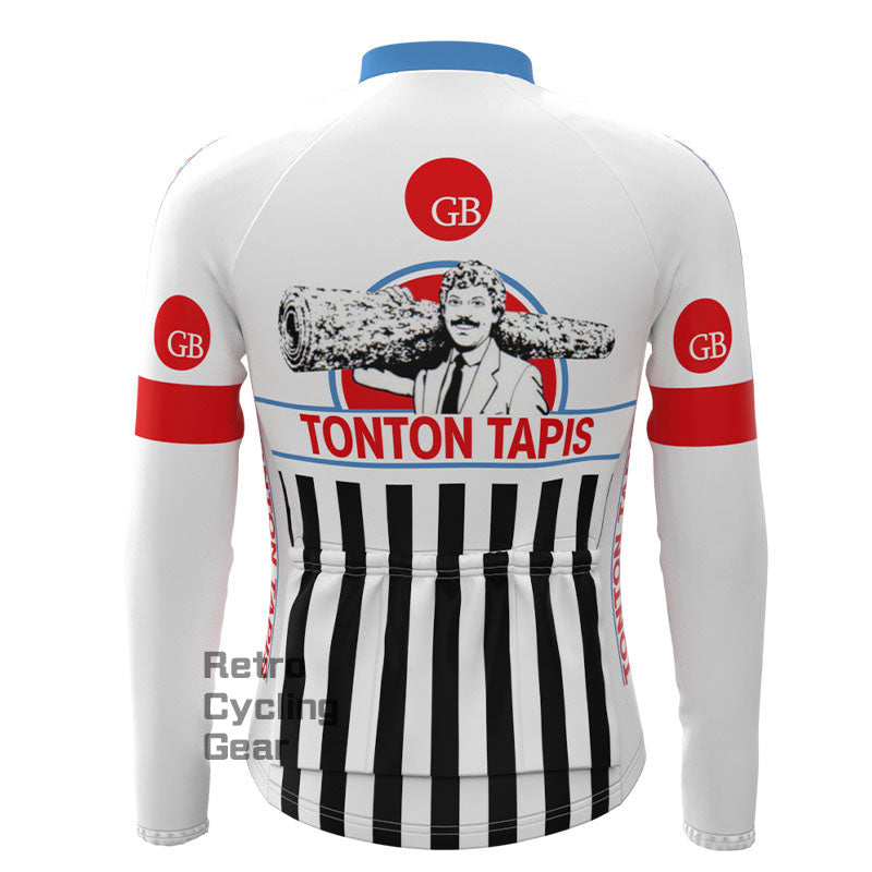 Tonton Fleece Retro Long Sleeves Jerseys