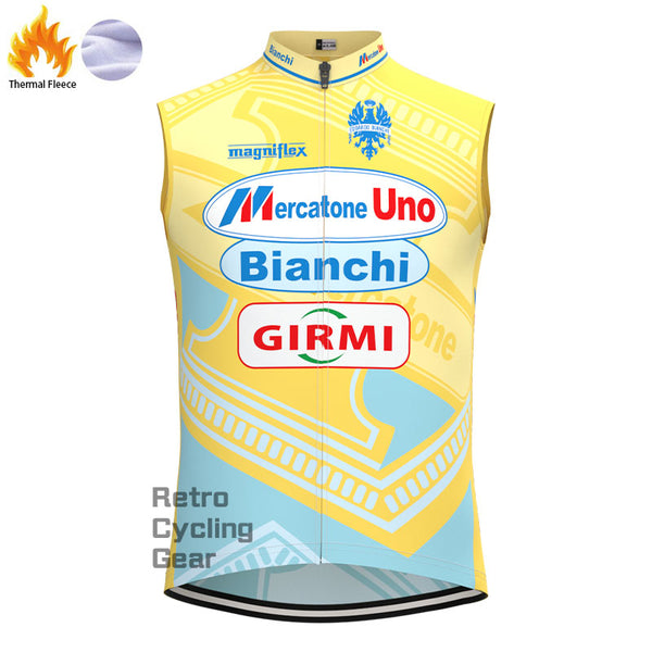 Mercatone Uno Fleece Retro Cycling Vest