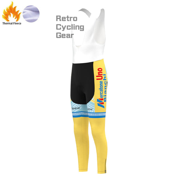 Mercatone Uno Fleece Retro Cycling Pants