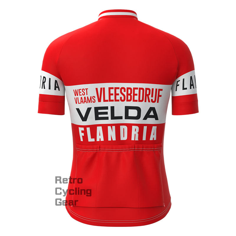 VELDA Retro Short Sleeve Cycling Kit