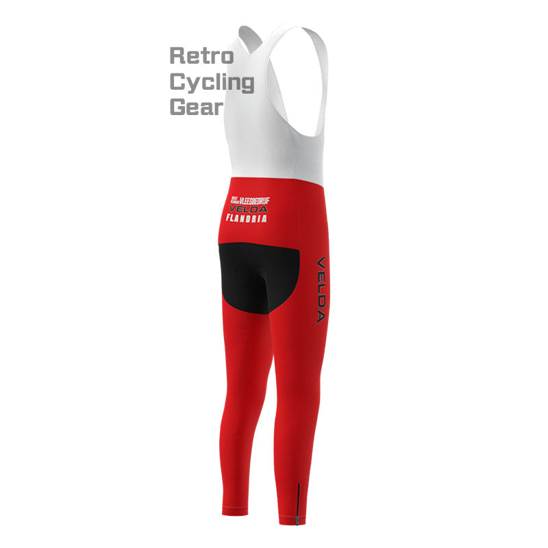 VELDA Retro Long Sleeve Cycling Kit