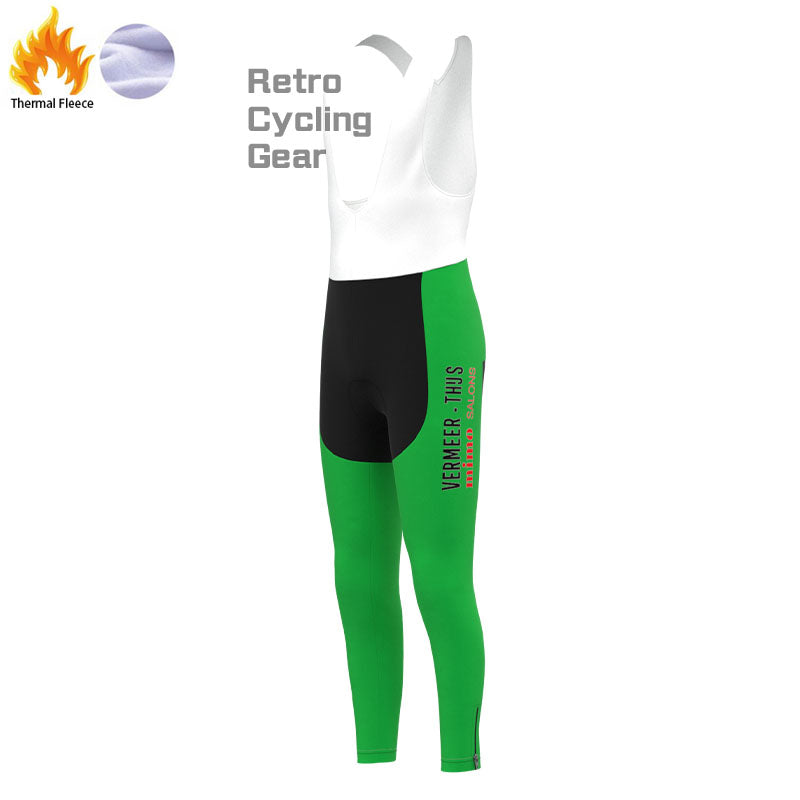 VER Stripe Fleece Retro Cycling Kits
