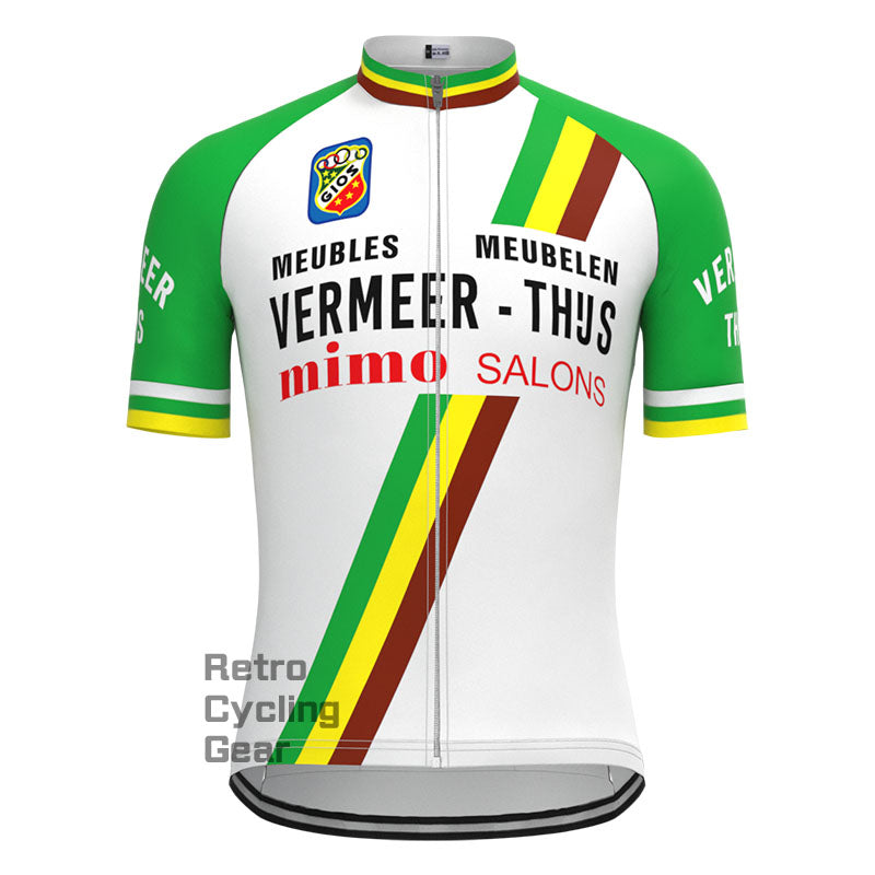 VER Stripe Retro Short Sleeve Cycling Kit