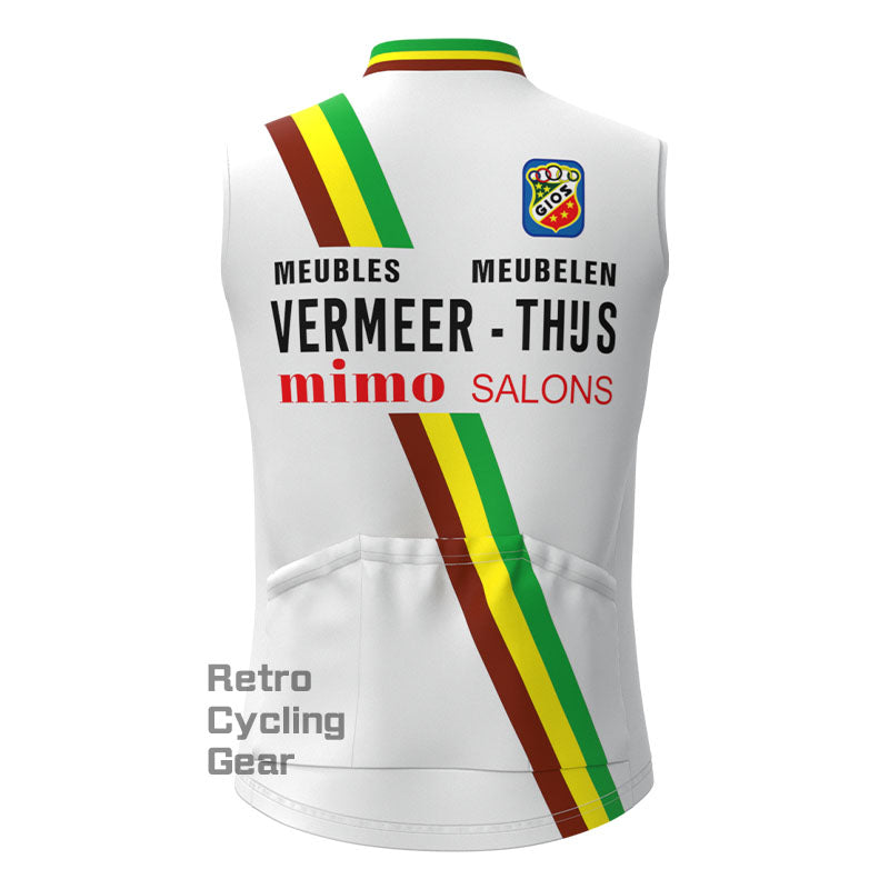 VER Stripe Retro Cycling Vest